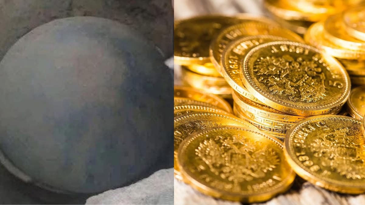 Trabajadores de alcantarillado encuentran monedas de oro y las entregan a las autoridades en Agua Prieta, Sonora