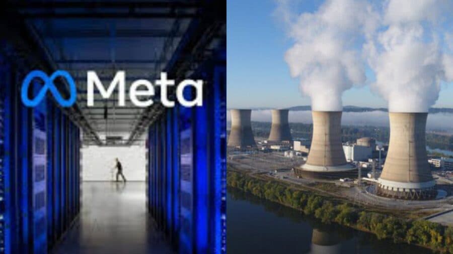 Meta apuesta por energía nuclear para impulsar sus centros de datos de IA