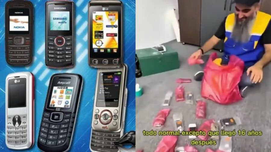Video: Hombre recibe pedido de celulares 16 años después de haberlos comprado en línea en Libia