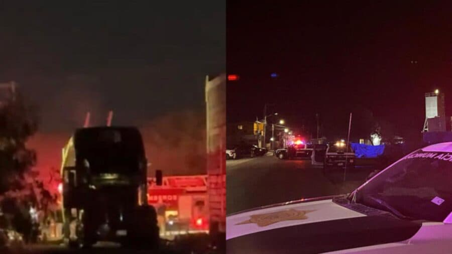 Muere una persona tras explosión de pipa cargada con gasolina en Querétaro