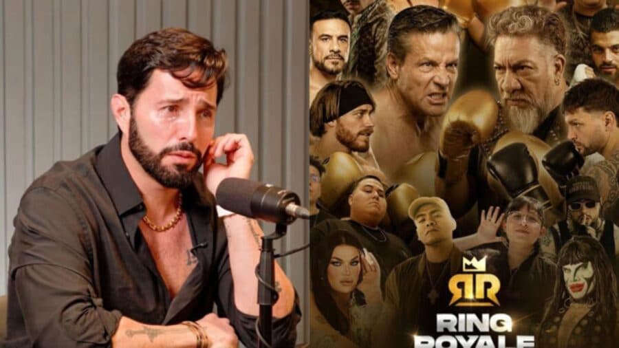 Video: Poncho de Nigris llora por el estrés de organizar el "Ring Royale", evento de boxeo de celebridades