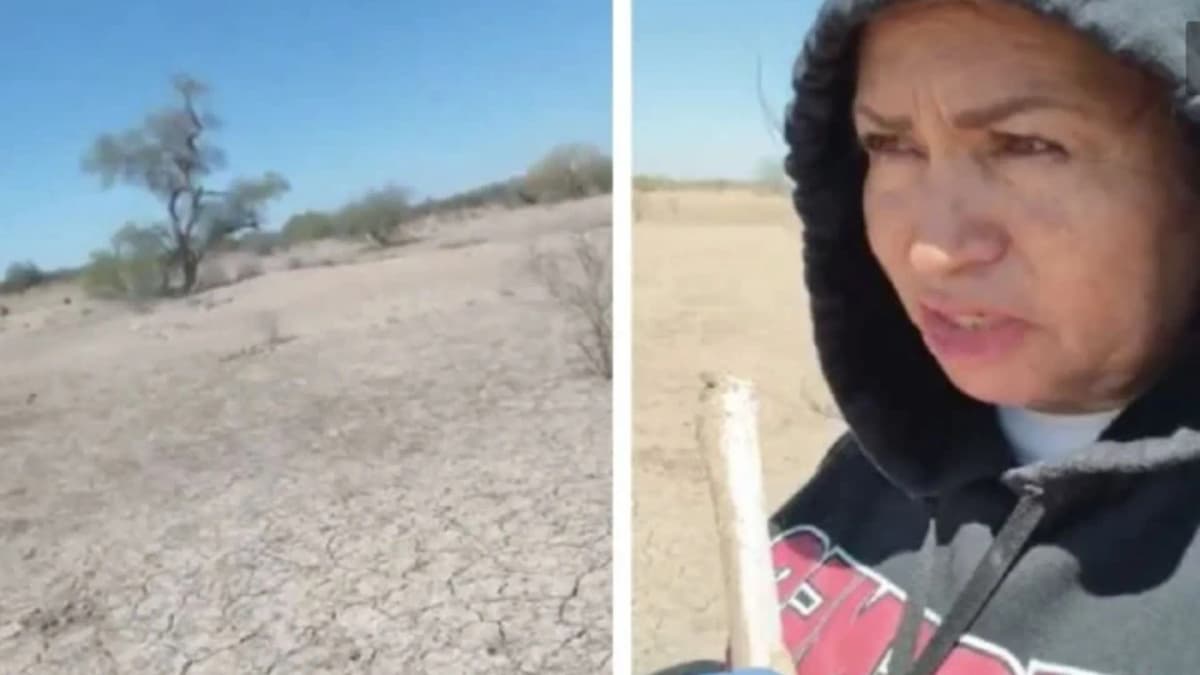 Video: Madre buscadora Ceci Flores halla los restos de su hijo siete años después en Hermosillo, Sonora