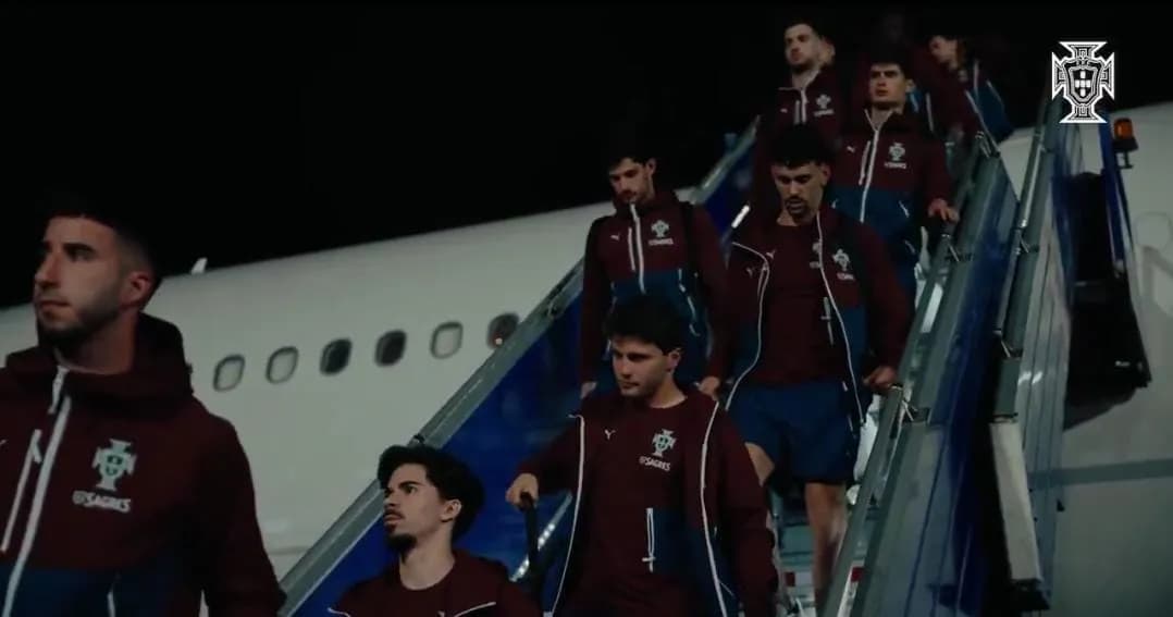 Video: Llega Portugal a Cancún para su juego contra México