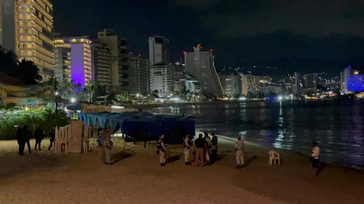Adulta mayor es hallada muerta en una playa en Acapulco, Guerrero