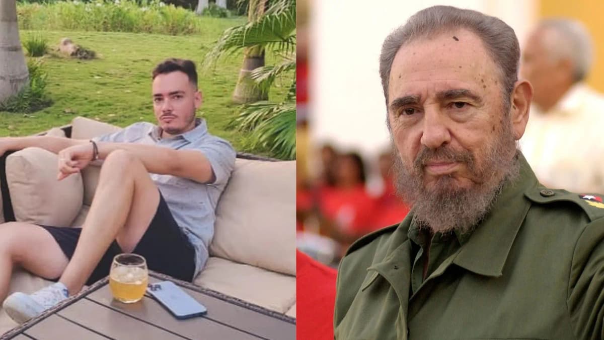 Critican a Sandro, influencer y nieto de Fidel Castro por su lujosa vida en Cuba