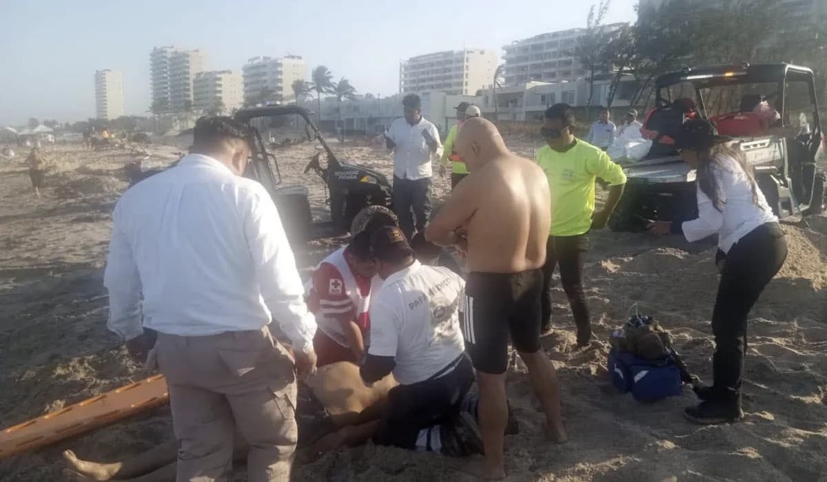Turista fallece ahogado en una playa de Tamaulipas