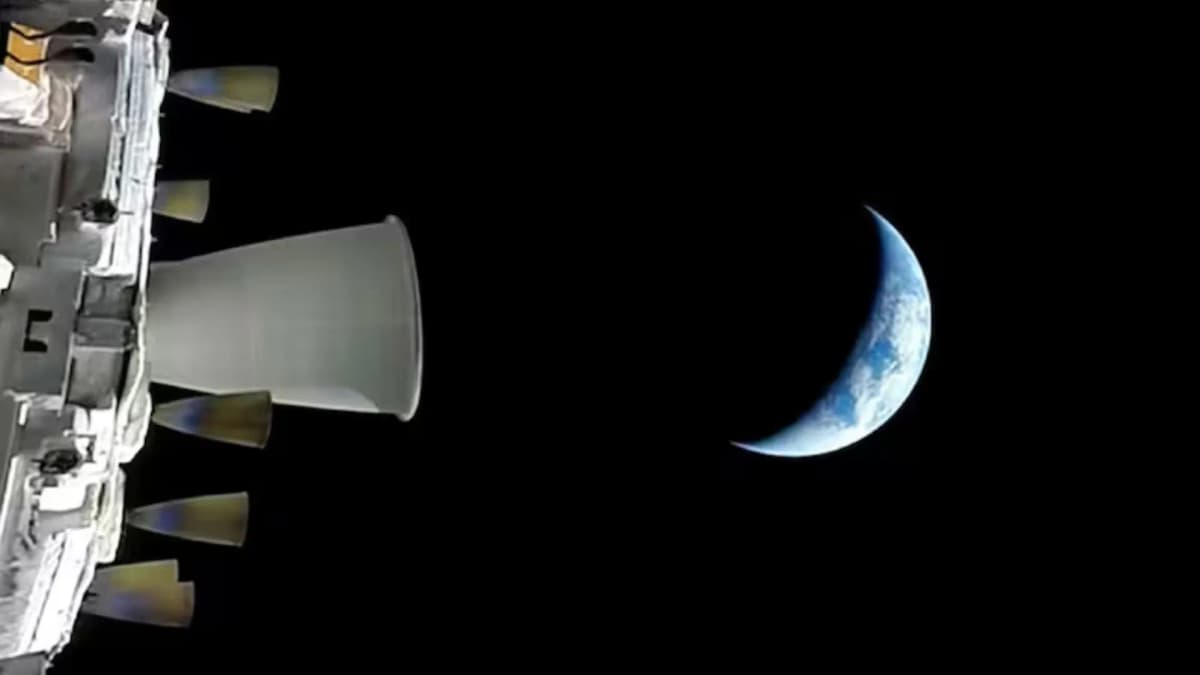 Tripulación de Artemis II capta por primera vez a la Tierra en fase creciente desde 1972