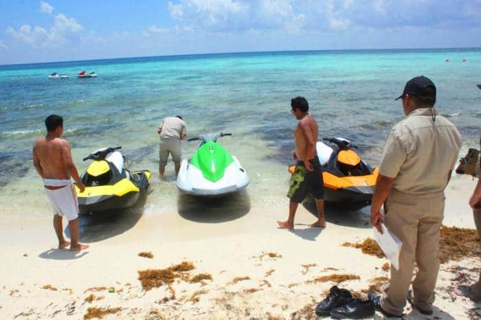 Suspenden a 72 motos acuáticas por falta de permisos