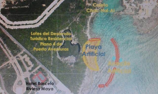 Sin avances proyecto de playa artificial para Puerto Aventuras