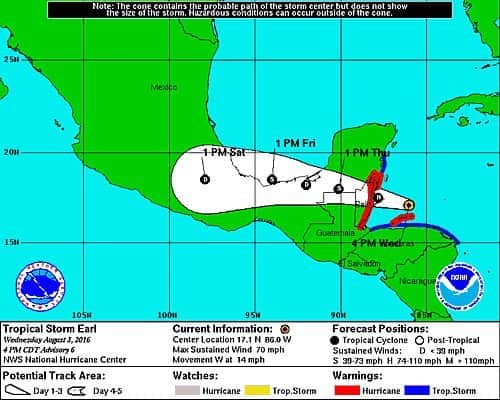 Emite SEGOB Declaratoria de Emergencia para tres municipios de Quintana Roo