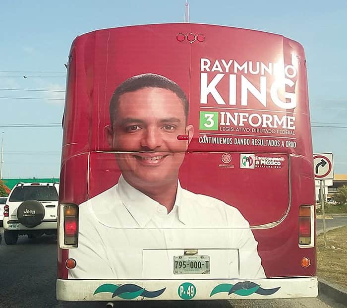Sale a la luz pública el derroche publicitario de Raymundo King