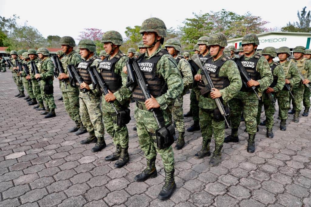 Tres mil policías militares más a Quintana Roo