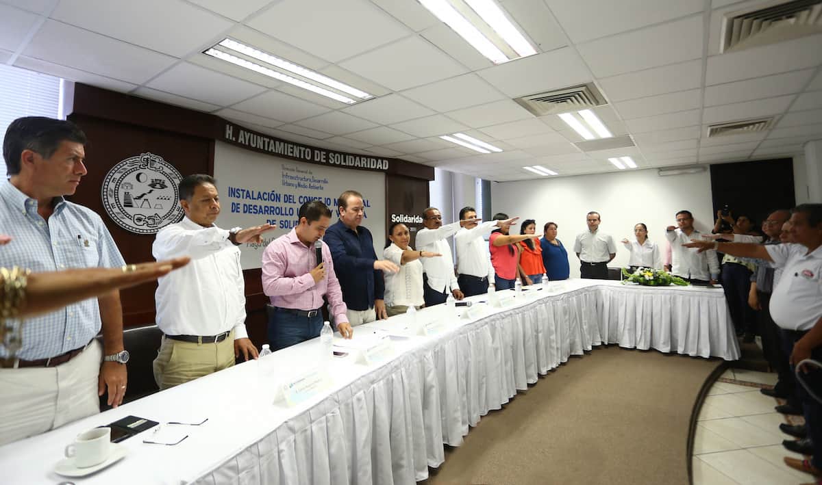 Toma protesta Consejo Municipal de Desarrollo Urbano y Vivienda