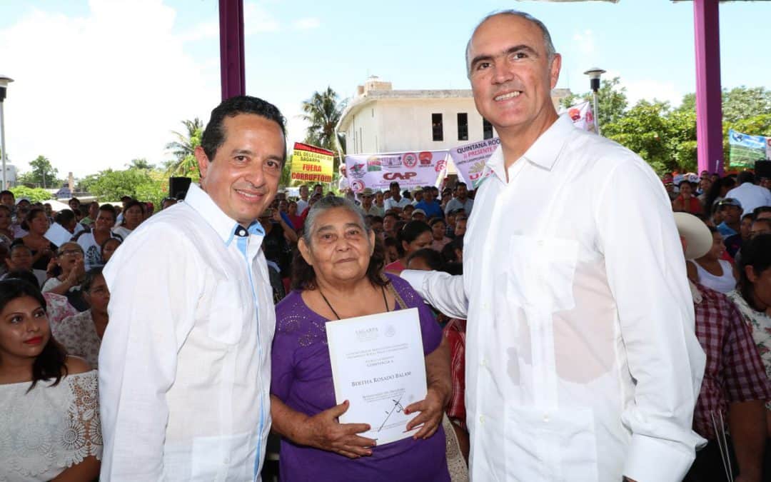 Más oportunidades para la gente del campo; Carlos Joaquín