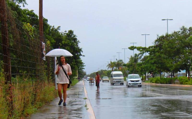¡A prevenirse! Se esperan lluvias moderadas en Quintana Roo