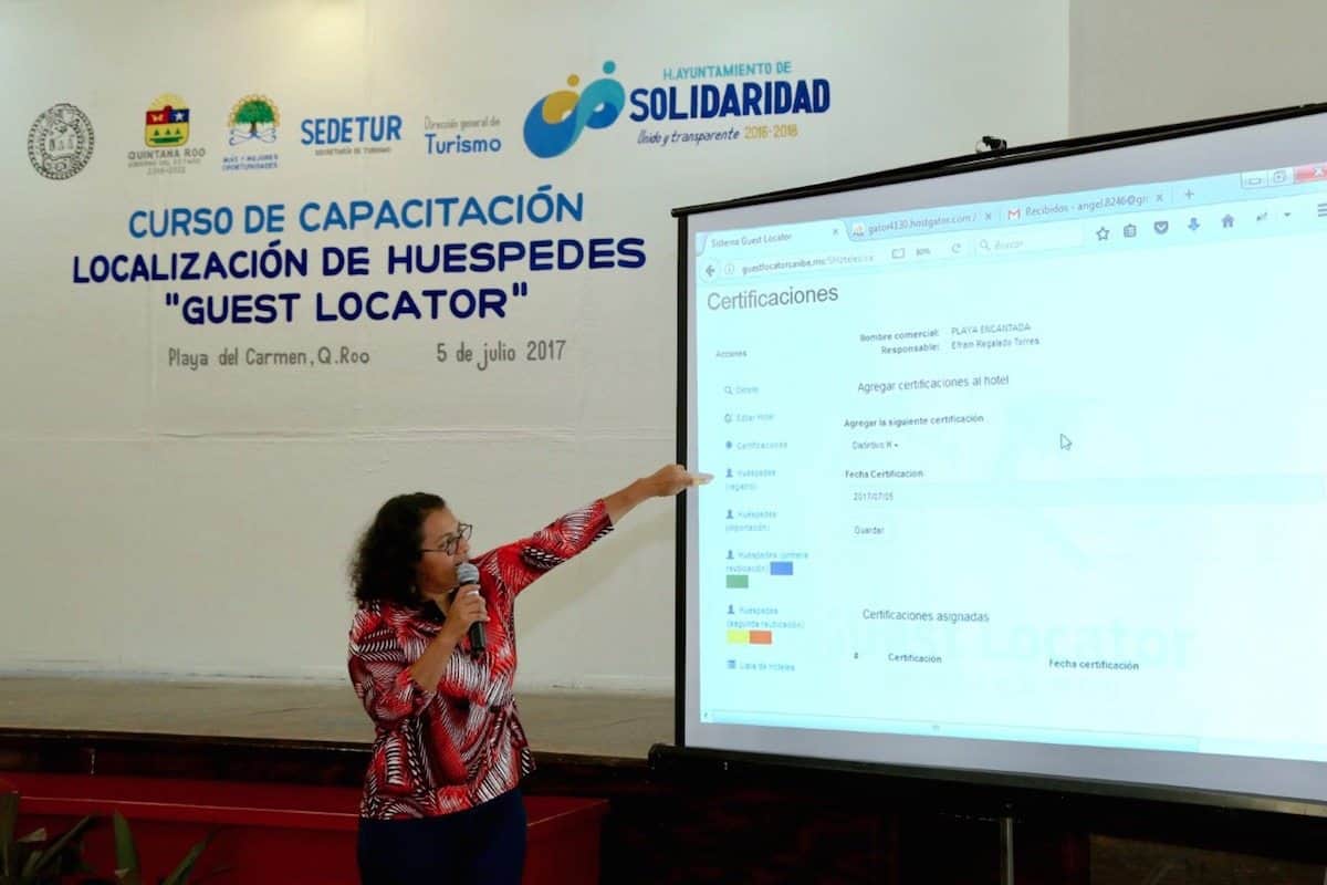 Hoteleros son capacitados para manejar plataforma Guest Locator