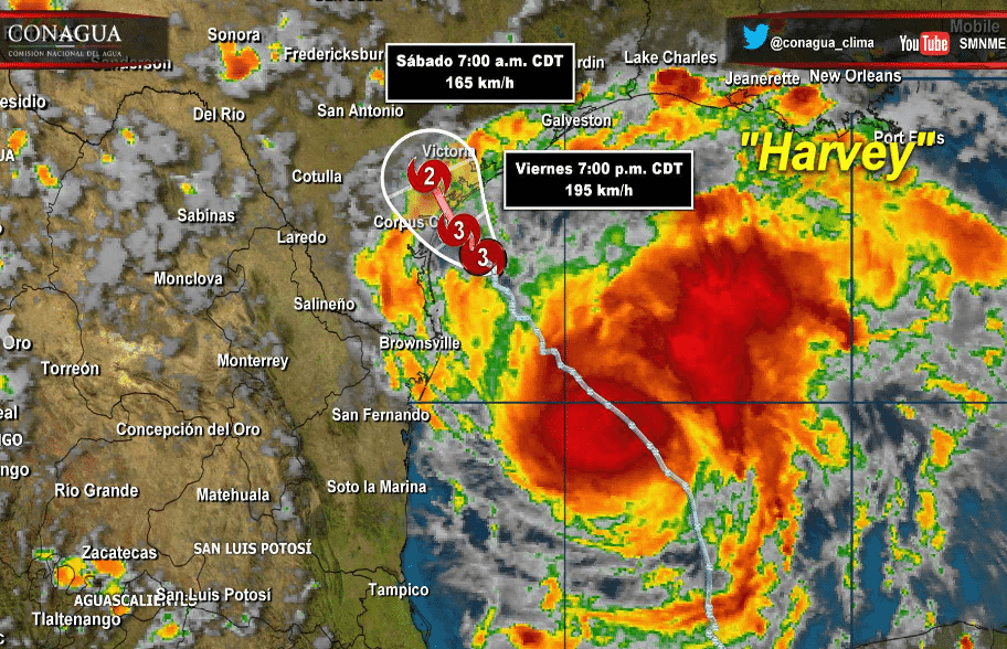 Harvey "amenaza para las vidas humanas" en Texas