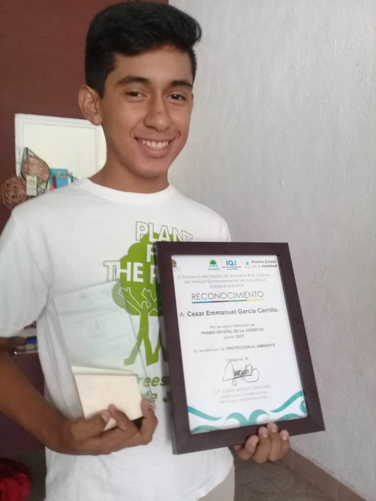 Los jóvenes somos el cambio del futuro: Emmanuel García