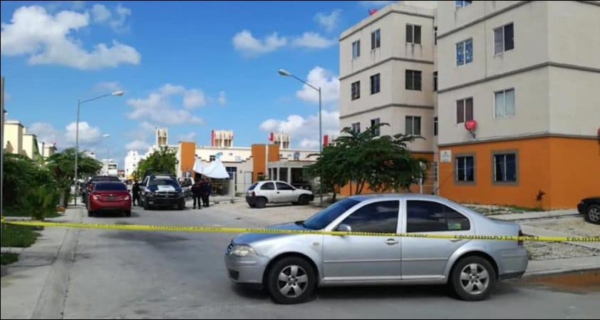 Hallan restos humanos embolsados en el fraccionamiento Paraíso Maya de Cancún