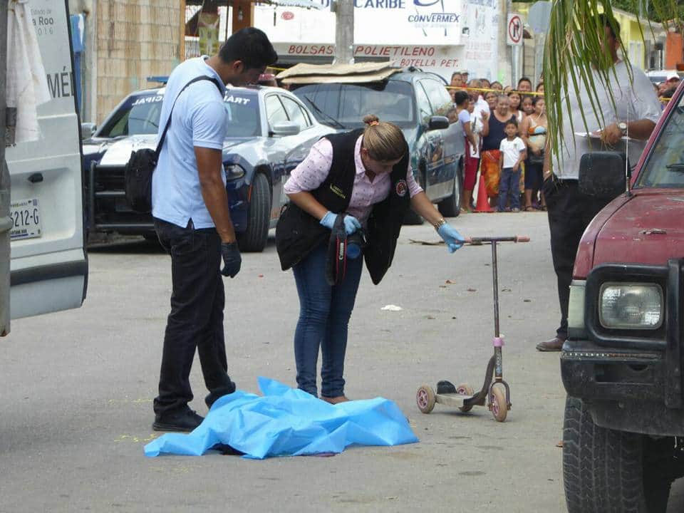 Muere atropellado niño de cinco años que jugaba sin supervisión de sus padres