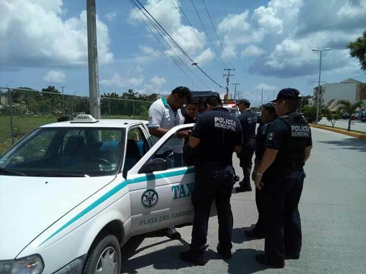 Taxista hiere a navajazos a un hombre por defender a una pasajera de cobro abusivo