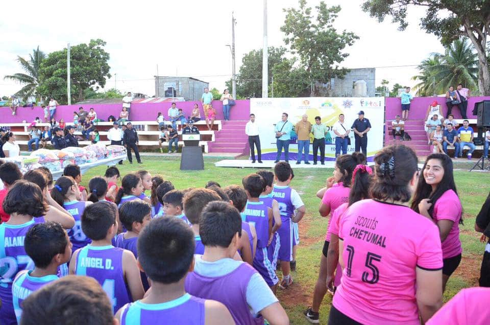 Fomentan práctica del deporte entre niños y jóvenes