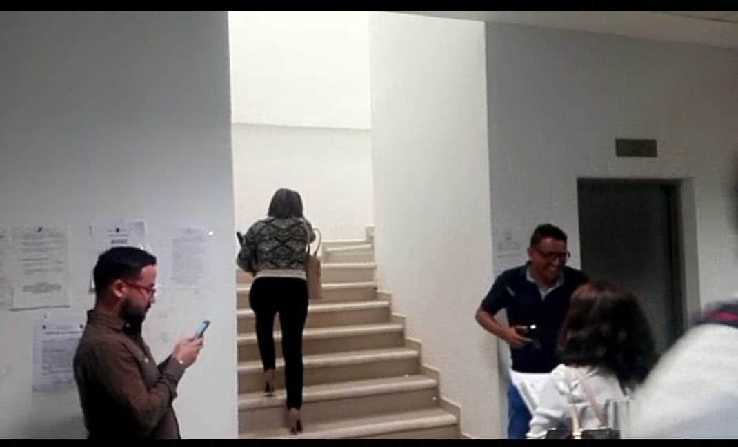 Prolongan la audiencia de Erce Barrón