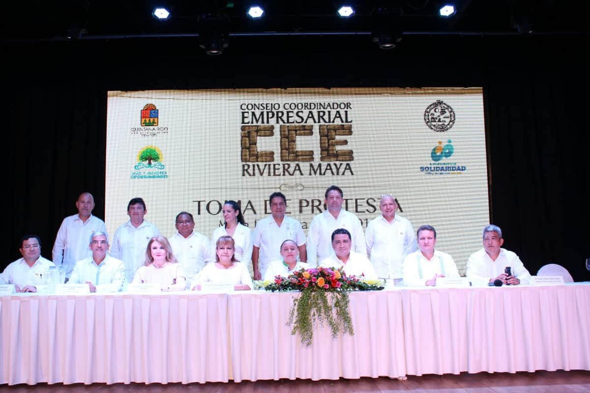 Asume María Elena Mata Pineda presidencia del CCE Riviera Maya