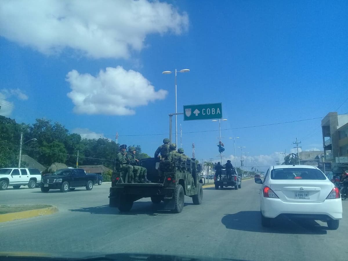 Apoya ejército vigilancia en Tulum