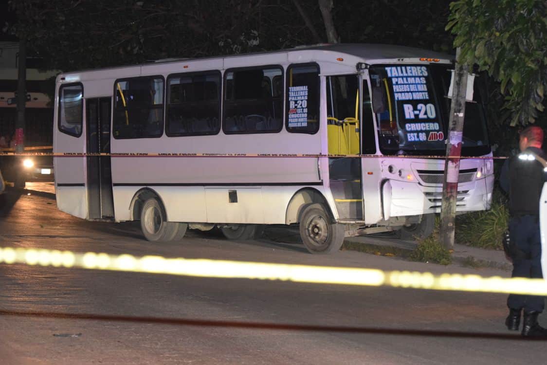 Fallece chofer de Turicun que anoche fue baleado