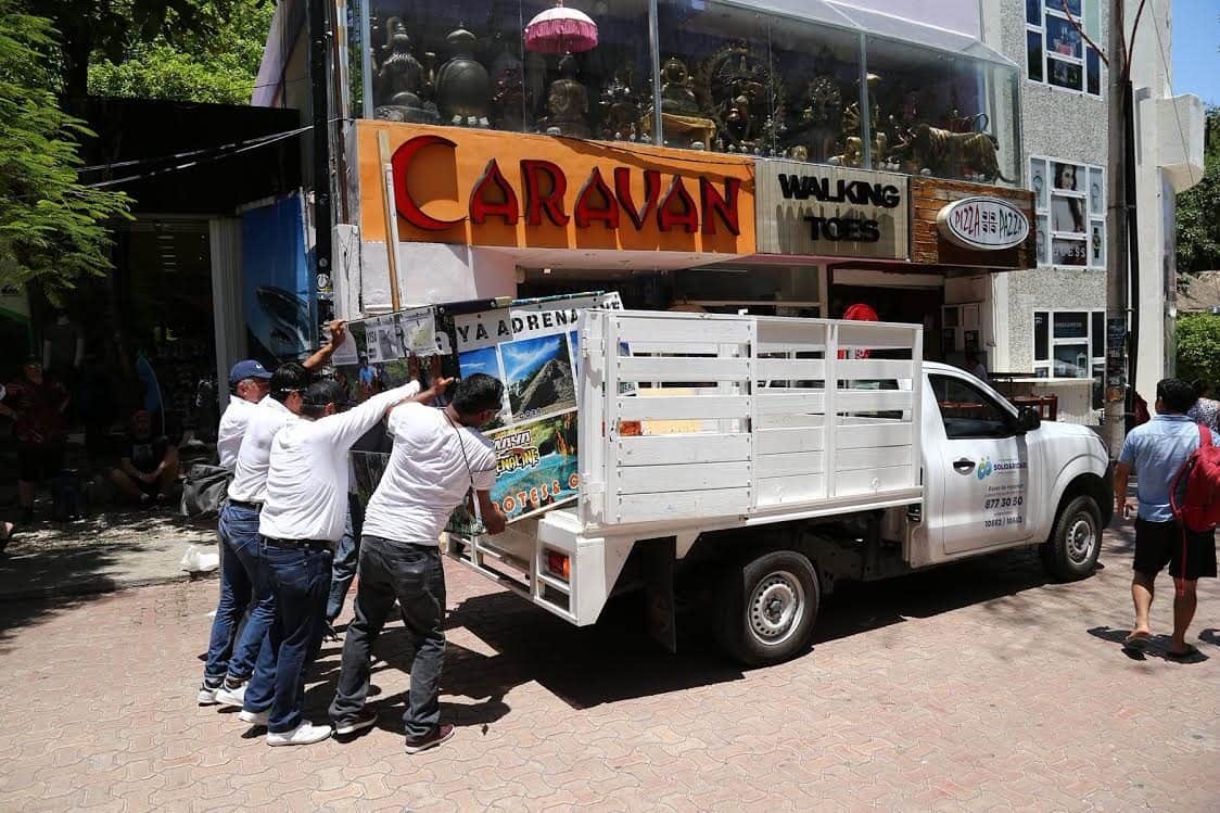 Avanza la regulación del comercio en la vía pública en Solidaridad