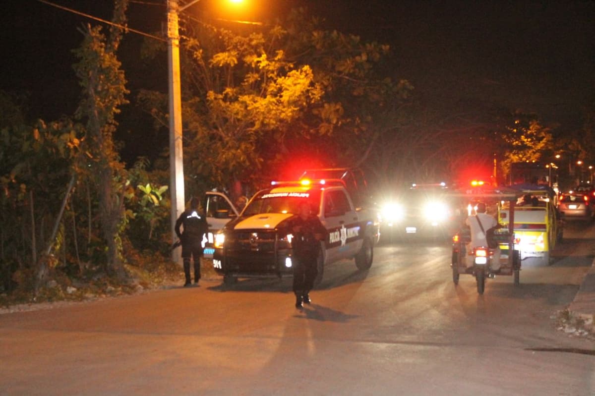 Balean a un sujeto en la Supermanzana 308