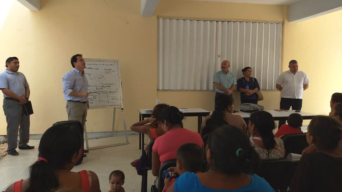 Respalda CNTE lucha docente en la zona maya