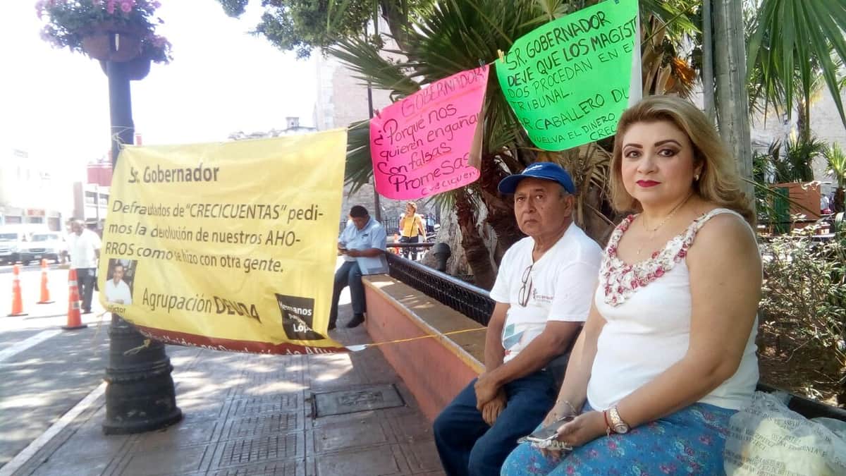 Exigen castigo por fraude de caja de ahorro “Crecicuentas”