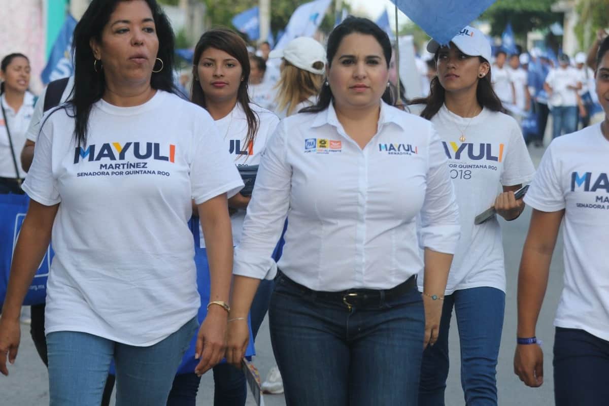 Freno total a los corruptos; Mayuli manifiesta respaldo a Anaya