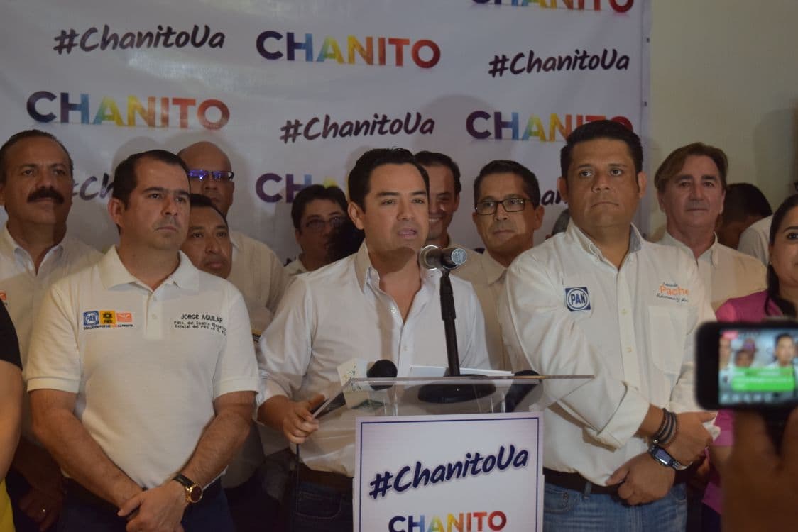 Confirma “Chanito” que volvió a ser postulado