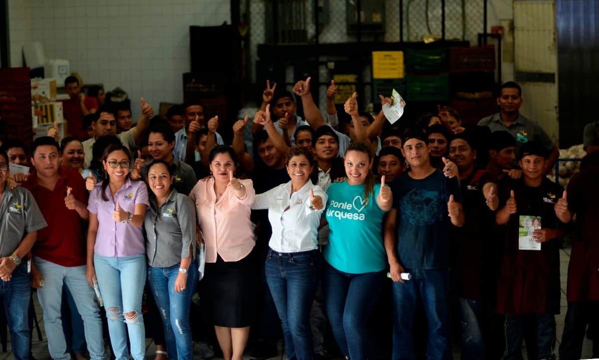 Leslie Hendricks, firme y fuerte en su campaña