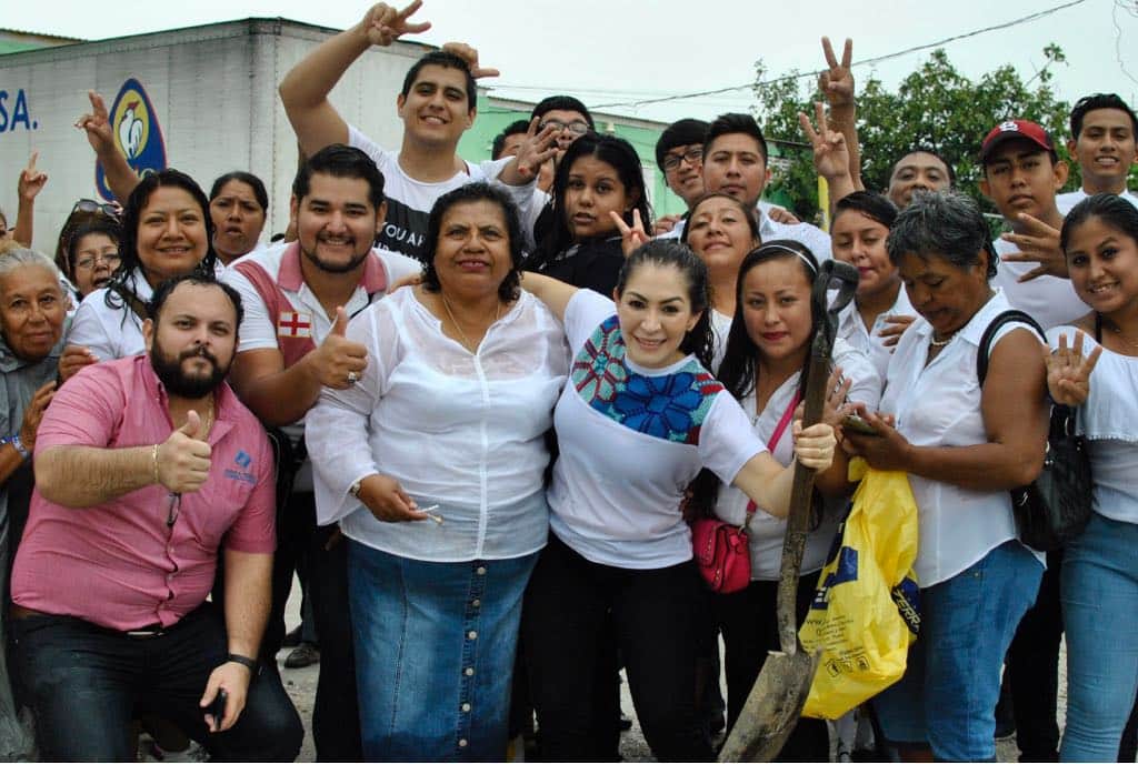 Encabeza Daniela Vara brigada en el megabache