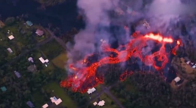 ¡Impactante! La lava del volcán Kilauea brota en cualquier parte y avanza sobre Hawaii