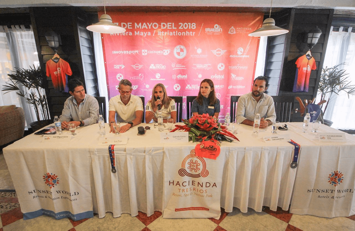 Preparan la octava edición del Triatlón Hacienda Tres Ríos