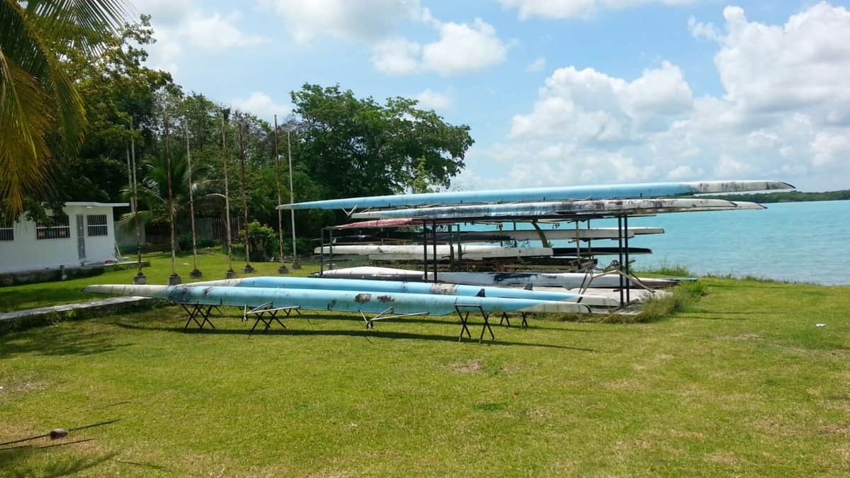 Rehabilita ejido de Huay-Pix la antigua pista de canotaje y remo