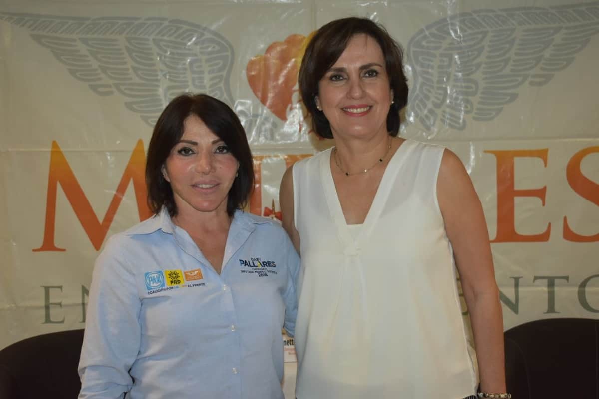 Fortalece Patricia Mercado campaña de Gaby Pallares
