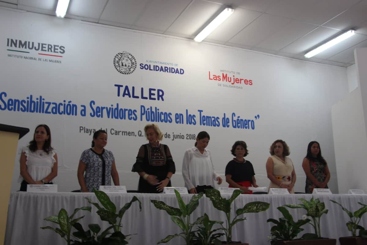 Funcionarios de Solidaridad reciben taller de sensibilización de género