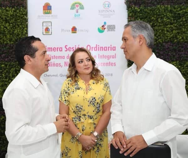 Carlos Joaquín preside la Primera Sesión Ordinaria del SIPINNA