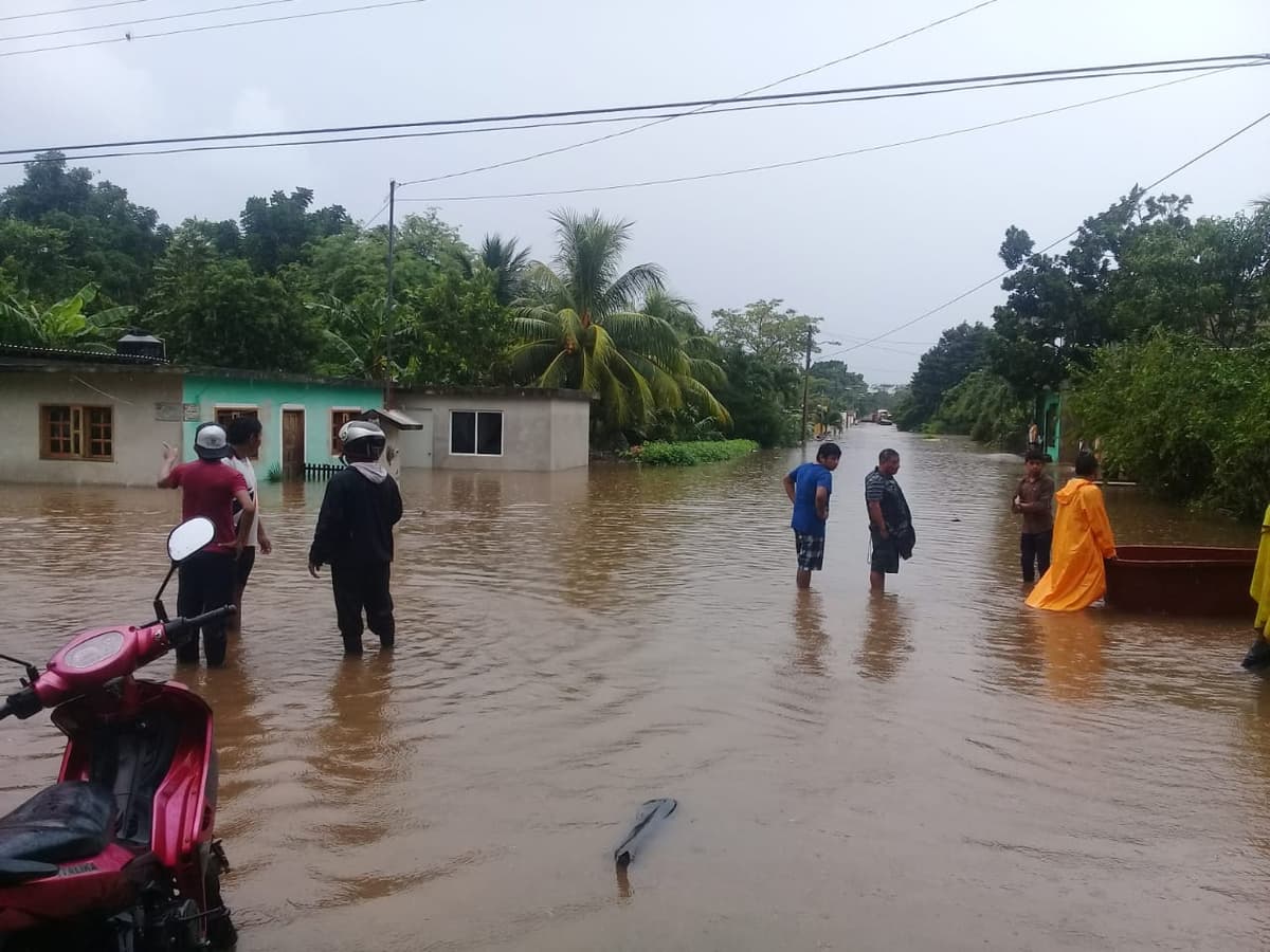 Lluvias generan estragos en Kantunilkin