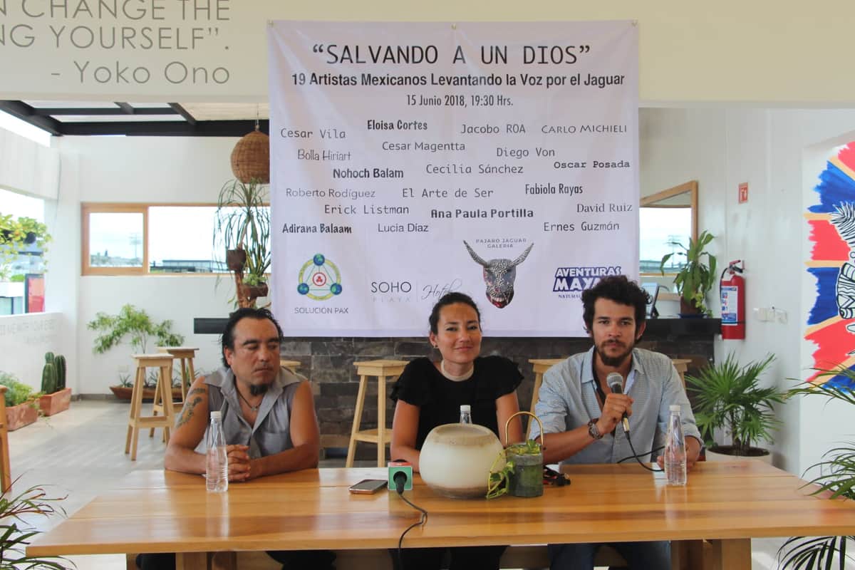 Anuncian la galería en beneficio del jaguar: "Salvando a un dios"