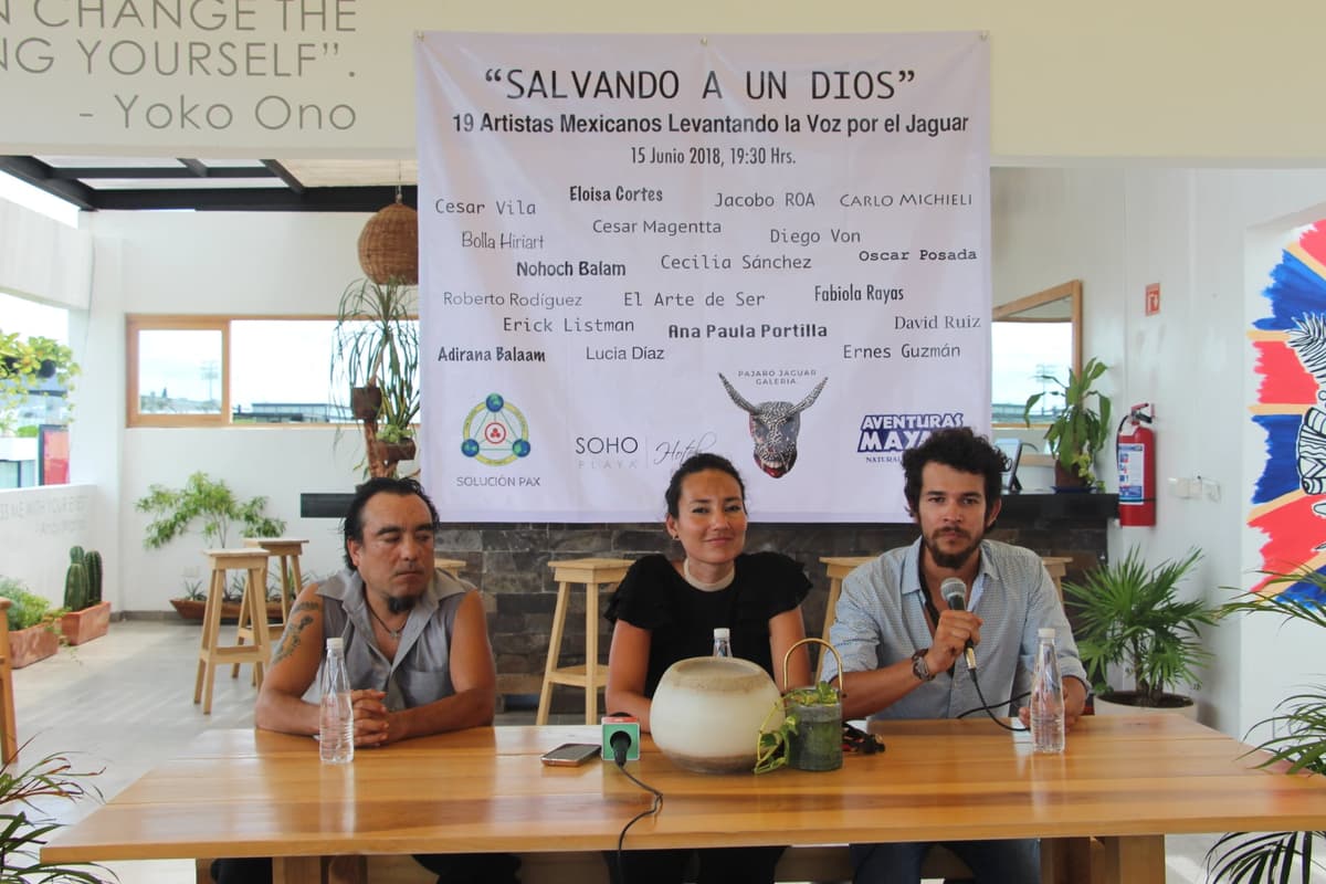 Anuncian la galería en beneficio del jaguar: "Salvando a un dios"