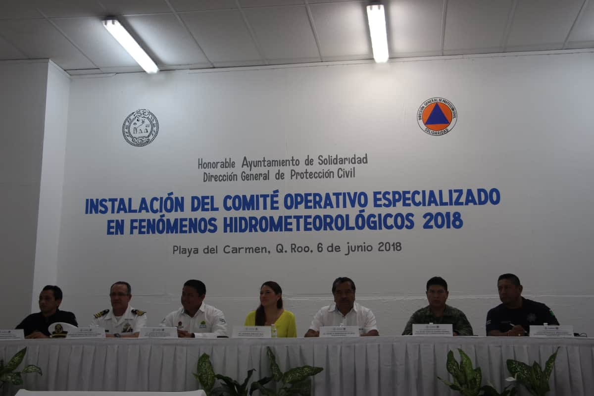 Se prepara Solidaridad para los fenómenos hidrometeorológicos de 2018