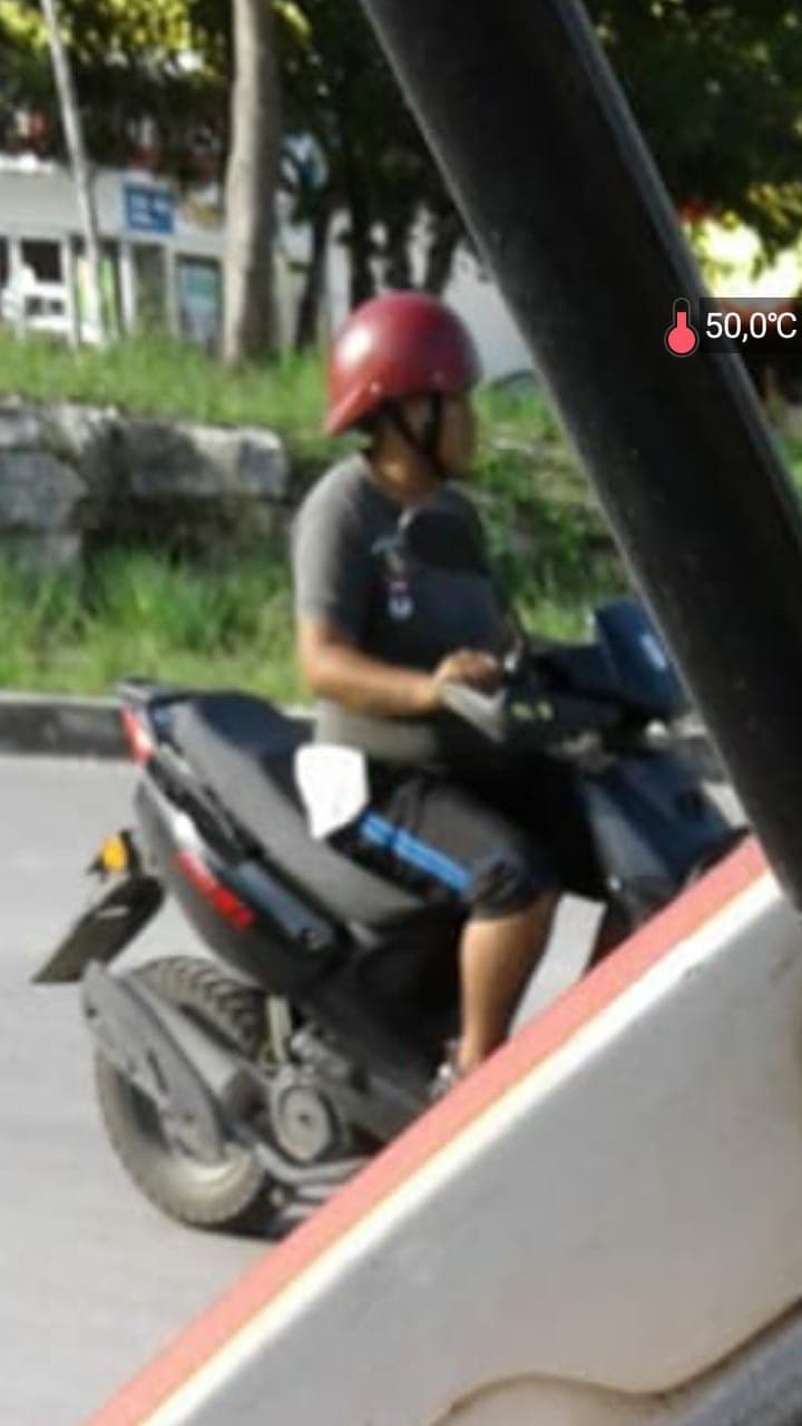 Asaltante de Las Palmas escapa, pero logran identificarlo