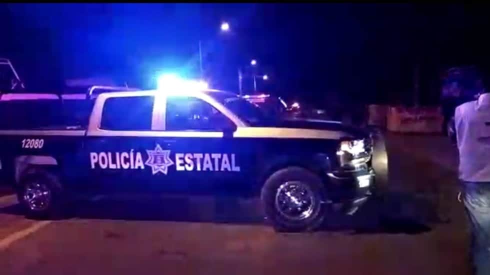 Hieren de bala a dos en la 259